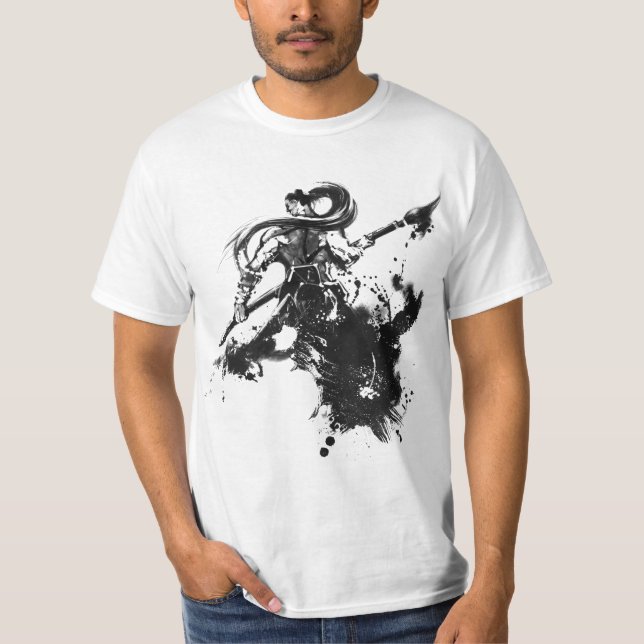 Samurai Artist - Licht T-Shirt (Voorkant)
