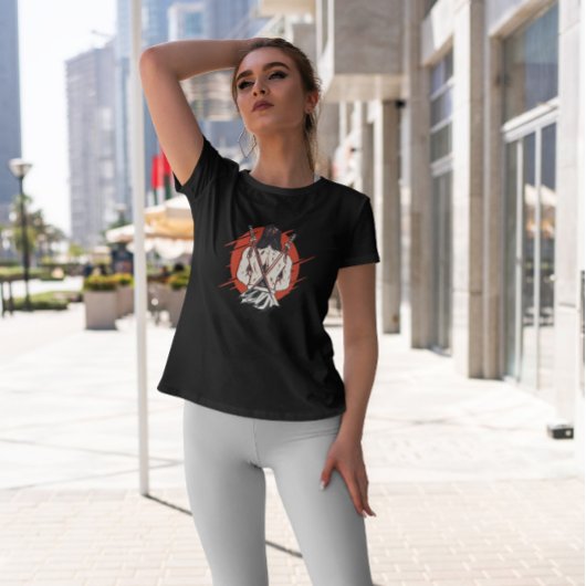 Samurai Back Swords T-shirt