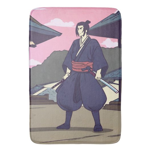 samurai badmat (Voorkant Verticaal)