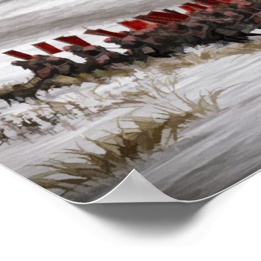 Samurai Banzai Poster (Hoek)