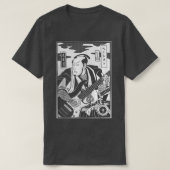 Samurai Bassist Player Rock Guitar Samurai (2) T-shirt (Design voorkant)