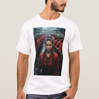 Samurai Battle Bereiding T-shirt