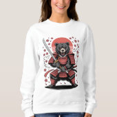 Samurai Bear Basic Sweatshirt (Voorkant)