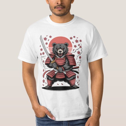 Samurai Bear T-Shirt (Voorkant)