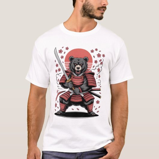 Samurai Bear T-Shirt (Voorkant)