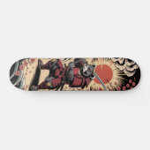 Samurai Bear warrior Skateboard (Horizontaal)