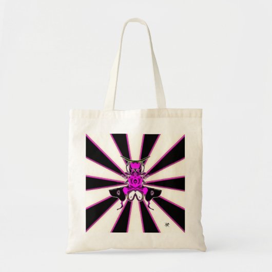 Samurai beestje tote bag (Voorkant)