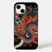 SAMURAI BESTRIJDT GIANT SNAKE Case-Mate iPhone CASE (Achterkant)