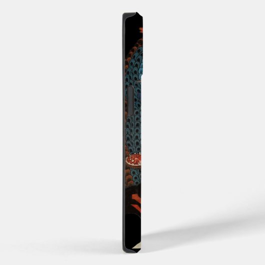 SAMURAI BESTRIJDT GIANT SNAKE Case-Mate iPhone CASE (Achterkant / Rechts)