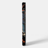 SAMURAI BESTRIJDT GIANT SNAKE Case-Mate iPhone CASE (Achterkant / Links)