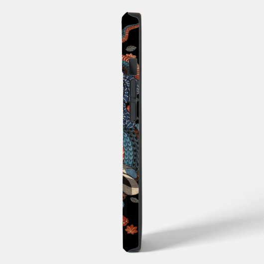 SAMURAI BESTRIJDT GIANT SNAKE Case-Mate iPhone CASE (Achterkant / Links)