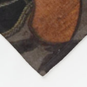 SAMURAI BESTRIJDT GIANT SNAKE TOAD FLEECE DEKEN (Hoek)