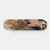 Samurai bestrijdt het bestuur van Tiger Persoonlijk Skateboard (Horizontaal)