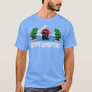Samurai Bonsai Whisperer Japanse Funny Bonsai Tre T-shirt