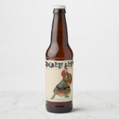 Samurai Brew bier flesetiket Bier Etiket (Voorkant)