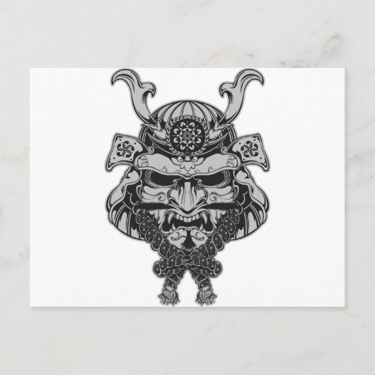 Samurai Briefkaart (Voorkant)