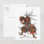 Samurai Briefkaart (Voorkant / Achterkant)