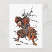 Samurai Briefkaart (Voorkant)
