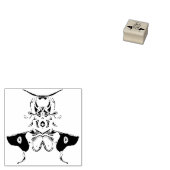 Samurai bug rubberstempel (Gestempeld)