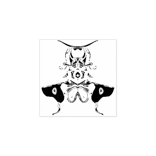 Samurai bug rubberstempel (Afrduk)