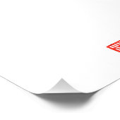 Samurai Bushido Code Kanji Gi Rechterheid Poster (Hoek)