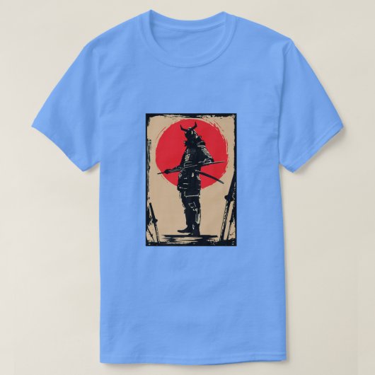 Samurai Bushido Miyamoto Musash T-shirt (Design voorkant)