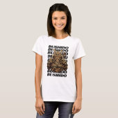 Samurai Bushido Vrouwen Wit T-shirt (Voorkant volledig)