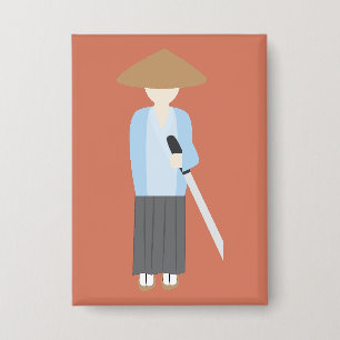 Samurai Button