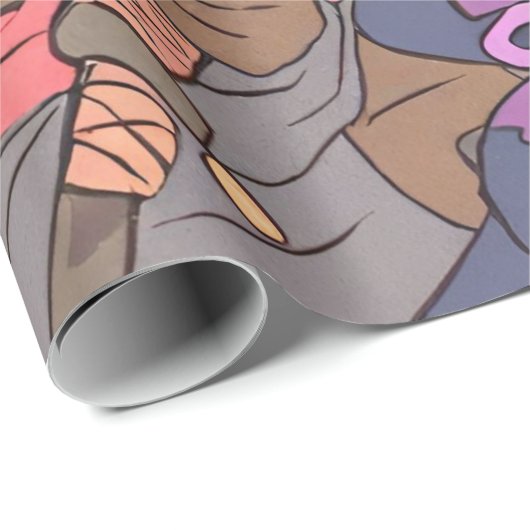 samurai cadeaupapier (Rol Hoek)