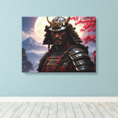 Samurai Canvas Afdruk (Insitu (Houten vloer))