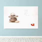 Samurai Canvas Afdruk (Insitu (Houten vloer))