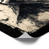 Samurai Cat Graphic T-shirt Warrior  Japans A Poster (Hoek)