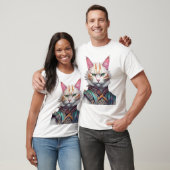 Samurai Cat Guardian T-shirt (Unisex)