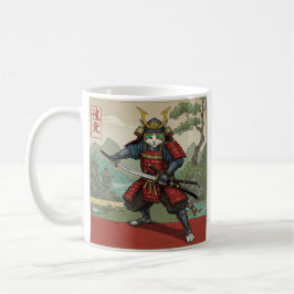 Samurai Cat Koffiemok