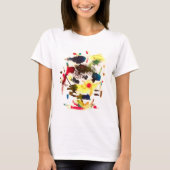 Samurai Cat-Lady Abstracte Hankamer Artjunkhaus Ar T-shirt (Voorkant)