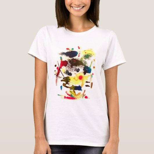 Samurai Cat-Lady Abstracte Hankamer Artjunkhaus Ar T-shirt (Voorkant)