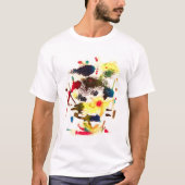 Samurai Cat-Lady T-shirt Jeff Hankamer Artjunkhaus (Voorkant)