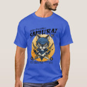Samurai Cat Ninja Cat Assassin Warrior Cat vr T-shirt (Voorkant)