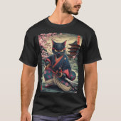 Samurai Cat T-shirt (Voorkant)