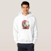 Samurai Cat - Vaporgolf Cat Hoodie (Voorkant volledig)