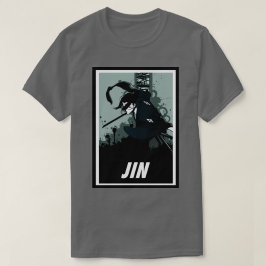 Samurai Champloo Jin Celeb T-shirt (Design voorkant)