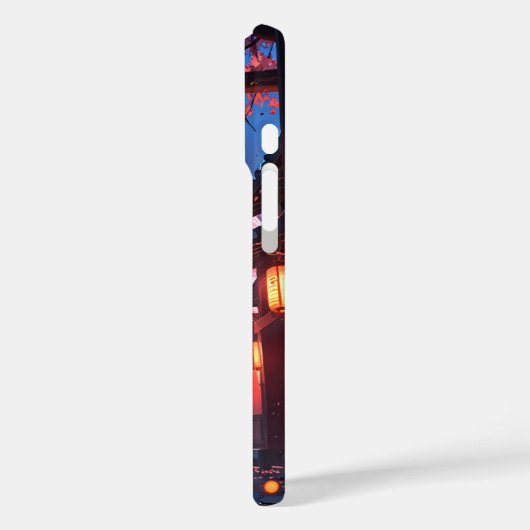 Samurai Cherry Blossoms Case-Mate iPhone Case (Achterkant / Links)