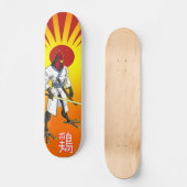 Samurai Chicken Skateboard (Voorkant)