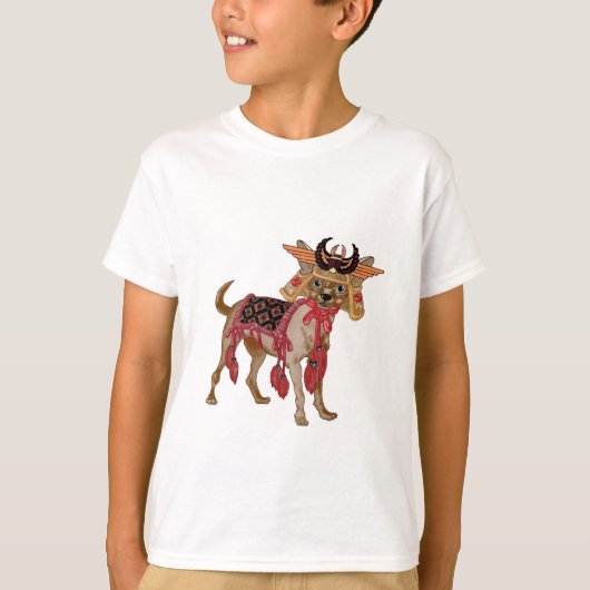 Samurai Chihuahua T-shirt (Voorkant)