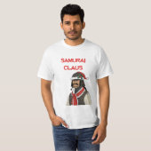 Samurai Claus T-shirt (Voorkant volledig)
