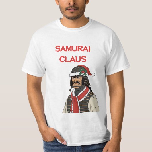 Samurai Claus T-shirt (Voorkant)