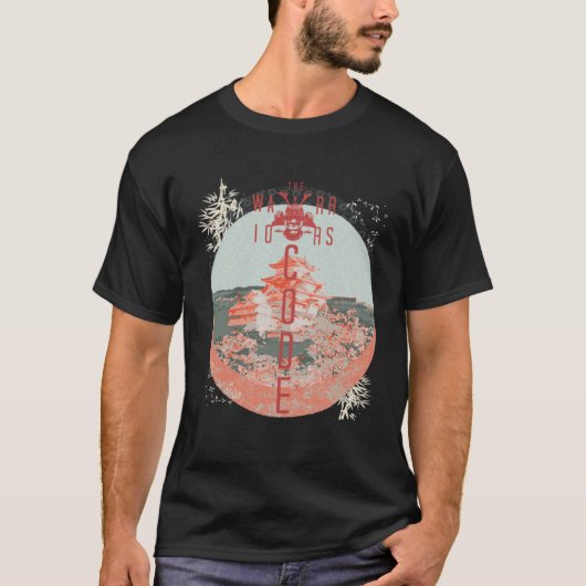 Samurai Code Warrior Feudal Japan Bushido Zen Vrou T-shirt (Voorkant)