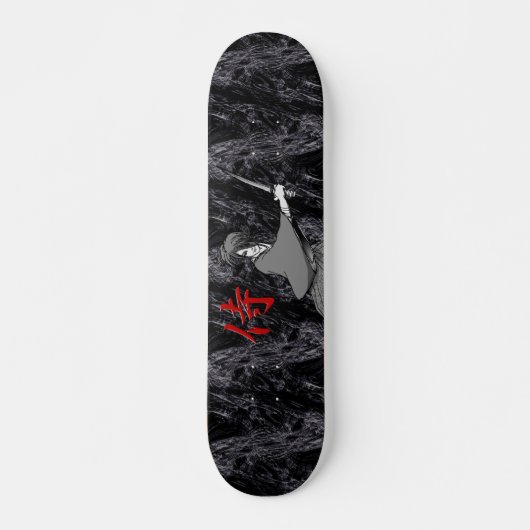 SAMURAI comics MANGA-skateboard Persoonlijk Skateboard (Voorkant)