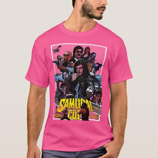 Samurai Cop T-shirt (Voorkant)