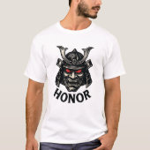 Samurai Courage and Honor T-Shirt (Voorkant)